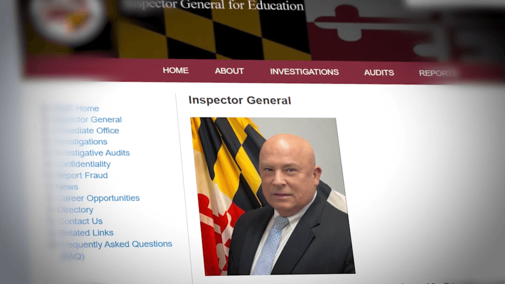 Maryland Inspector General for Education Rick Henry (WBFF){p}{/p}