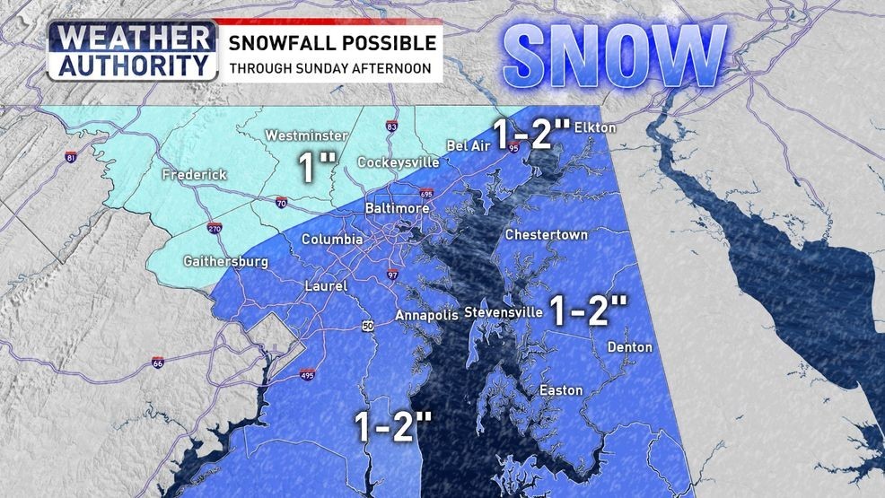 Possible Snowfall Totals