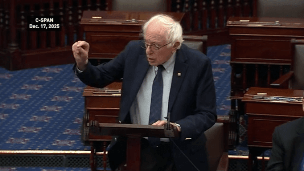 Senator Bernie Sanders tried to attach a separate health care amendment to the Give Kids a Chance Act, one dealing with broader healthcare policy that was not directly related to pediatric cancer drug development. Under Senate rules, that objection alone was enough to block unanimous consent - and incentives to pediatric cancer drug development remain expired. Photo: CSPAN