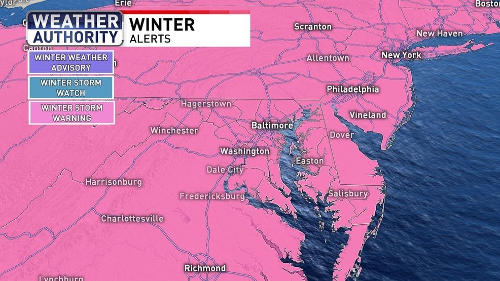 Winter storm warning