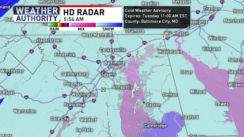 Cold Weather Advisory