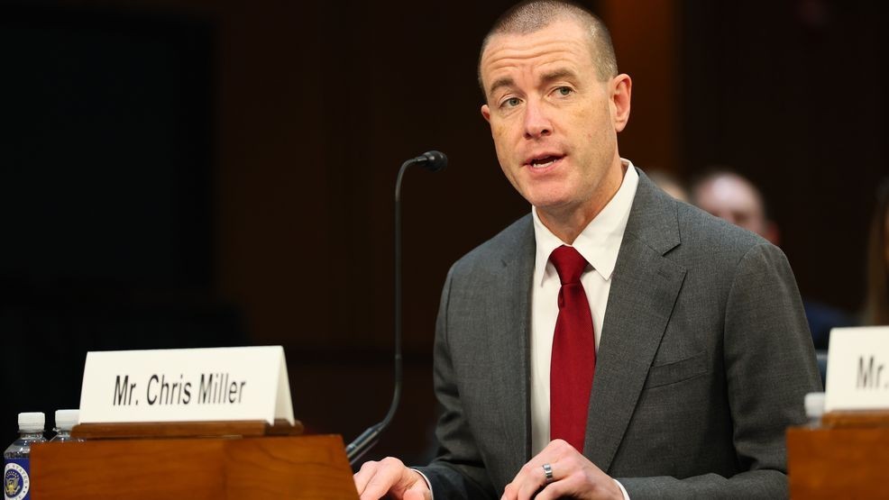 Chris Miller, Senior Vice President & General Counsel­–Verizon Global Services speaks during a hearing on "Arctic Frost Accountability: Oversight of Telecommunications Carriers' Responses to Jack Smith's Witch Hunt" in the Hart Senate Office Building on February 10, 2026 in Washington, DC. The Privacy, Technology, and the Law Subcommittee brought in current and former telecommunications executives and government officials to testify about Jack Smith's investigation into President Donald Trump. (Photo by Michael M. Santiago/Getty Images)
