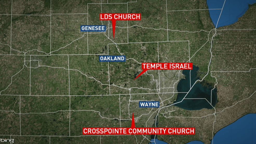 Michigan police on high alert after third church attack in less than a year