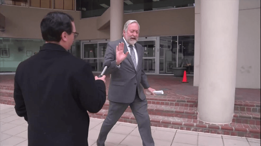 Thomas Gallas, the founding principal of{ }Torti Gallas & Partners, outside the U.S. District Court of Maryland in Baltimore on Wednesday, March 25, 2026. (Zackary Lang/Spotlight on Maryland)