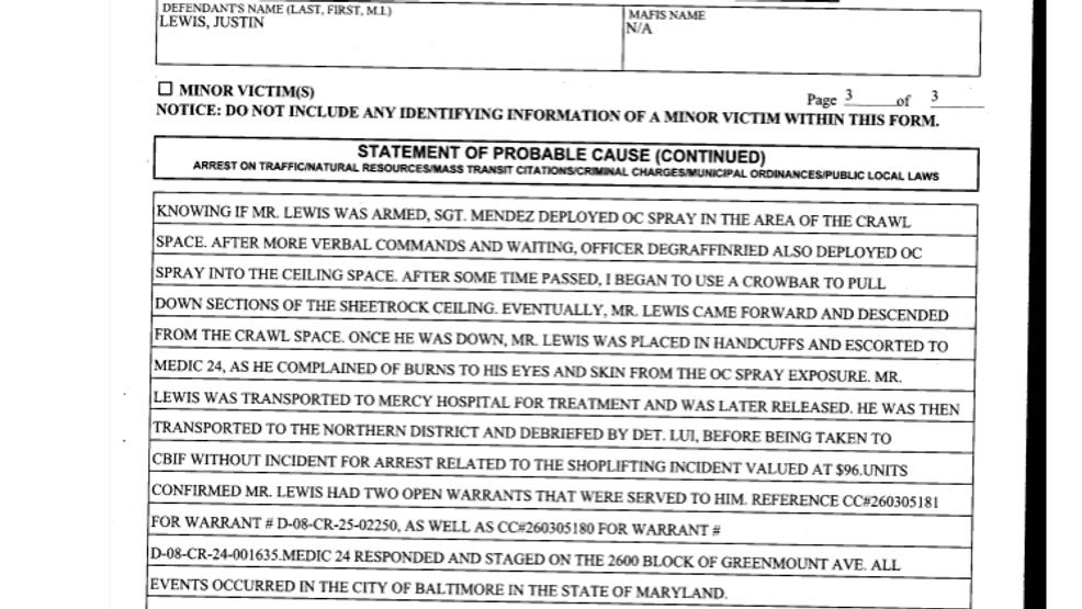 Justin Lewis Charging Documents (WBFF){p}{/p}