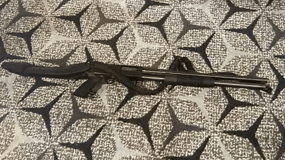 Photo of one of the weapons the White House Correspondents' Dinner shooting suspect Cole Tomas Allen had on him that was obtained by CNN. (Obtained by CNN)