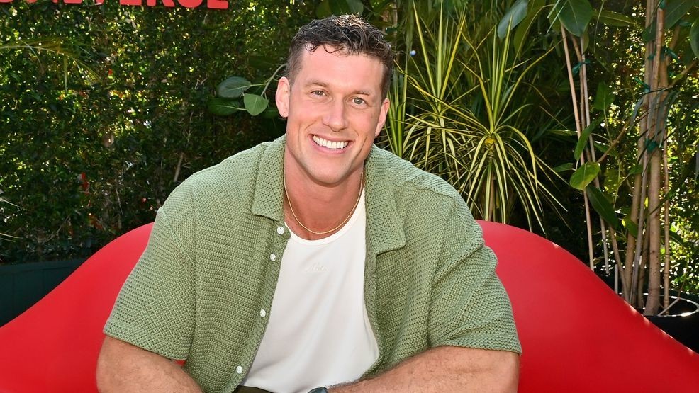 SANTA MONICA, CALIFORNIA - JULY 17: Clayton Echard attends Netflix Summer Break at Santa Monica Pier on July 17, 2025 in Santa Monica, California.  (Photo by Jerod Harris/Getty Images for Netflix)