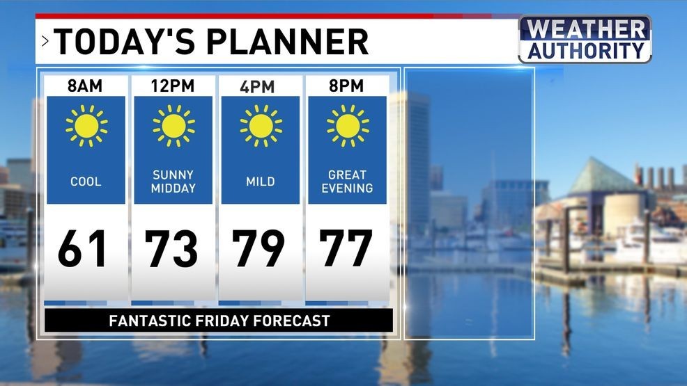 Friday forecast