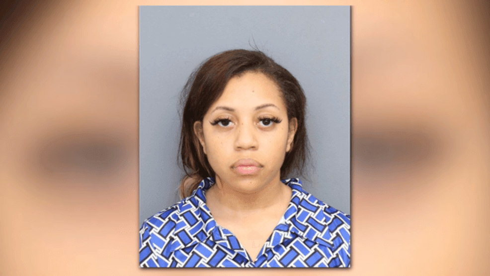 Annaya Lisette Hines, 26, of Waldorf, was arrested twice in one week after authorities say she used an elderly woman's identity to lease an apartment in Maryland. (Charles County Sheriff's Office)