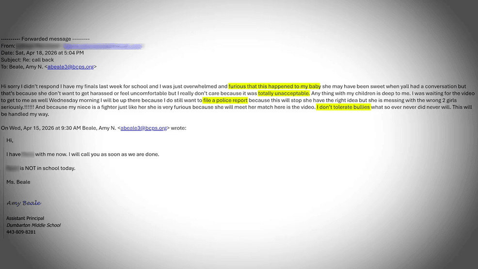 {em}In the emails the mom writes she is “furious that this happened to my baby” and it is “totally unacceptable” (WBFF){/em}