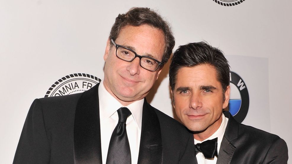 NEW YORK, NY - JUNE 24:  Bob Saget and John Stamos attend The Friars Foundation Annual Applause Award Gala honoring Don Rickles at The Waldorf=Astoria on June 24, 2013 in New York City.  (Photo by Stephen Lovekin/Getty Images)