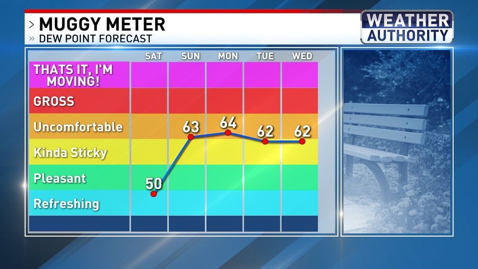 Muggy meter