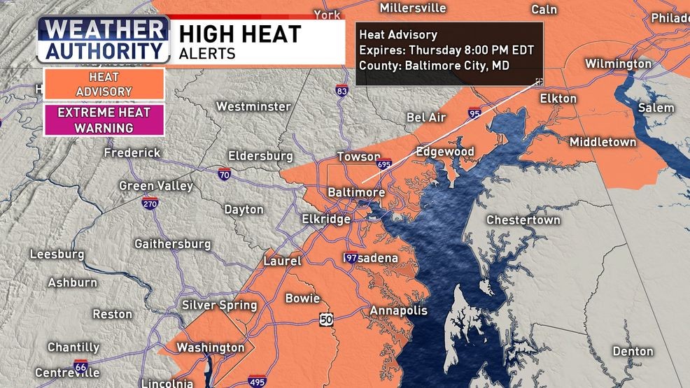 Heat advisory