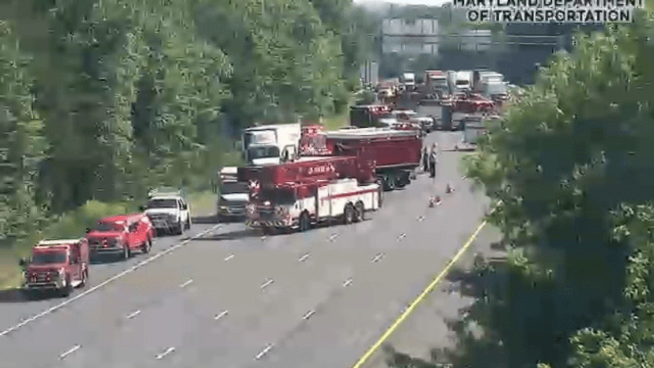 Crash closes I-95 SB in Howard County - WCBM News-Talk Radio