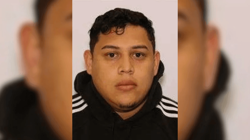 Josue David Carranza Castellon, 26, is facing charges after police said he ran over another man in Gaithersburg, Maryland, on June 17 and tried to leave the country on a flight to Honduras from the Newark Liberty International Airport the following day. (Montgomery County Department of Police)