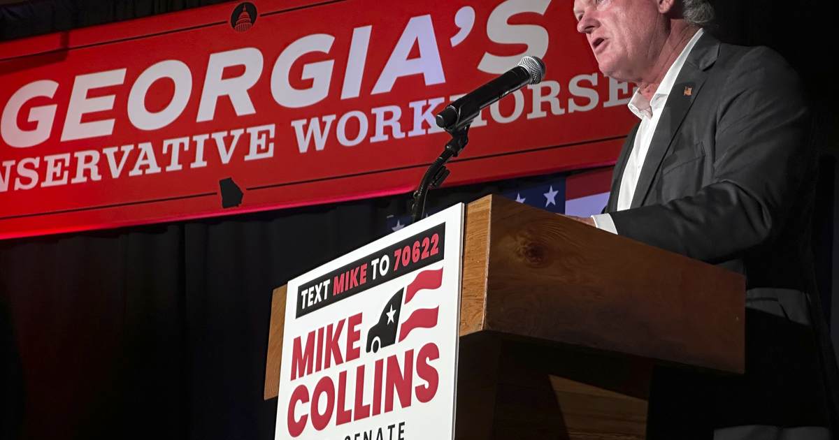 Trump Endorses Mike Collins Ahead of Georgia Senate Run - Off