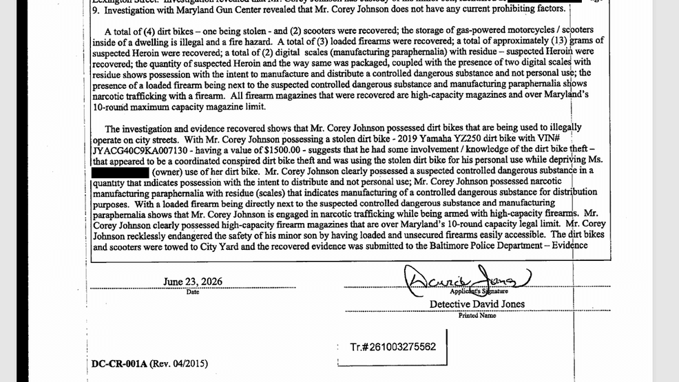 Corey Johnson Charging Documents.png