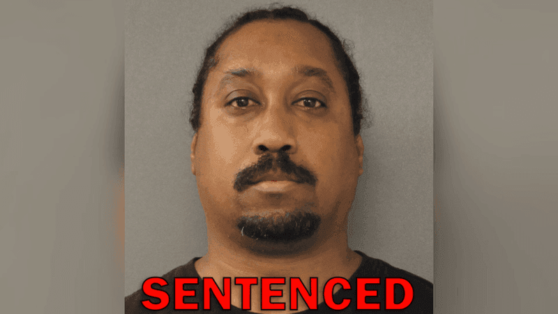 Terrod Lamar Branson, 40, was sentenced to 21 years in prison in connection with child abuse, which prosecutors said occurred between 2023 and 2025. (St. Mary’s County State’s Attorney’s Office)