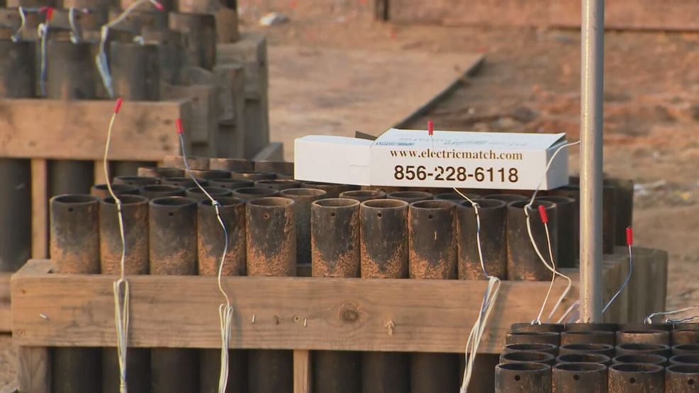 7News goes behind the scenes of Frederick's Fourth of July fireworks shows on Friday, July 3, 2026. (Raul Candia/7News)