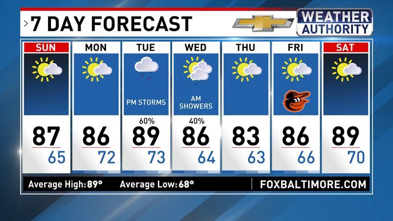 7 Day Forecast
