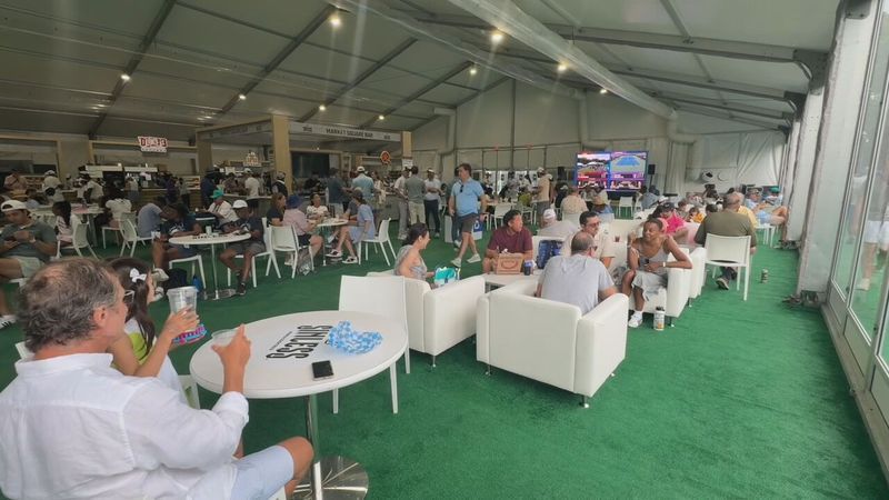 The Mubadala DC Open is underway at the William H.G. FitzGerald Tennis Center in Rock Creek Park in Washington, D.C., on July 30, 2026. (7News)