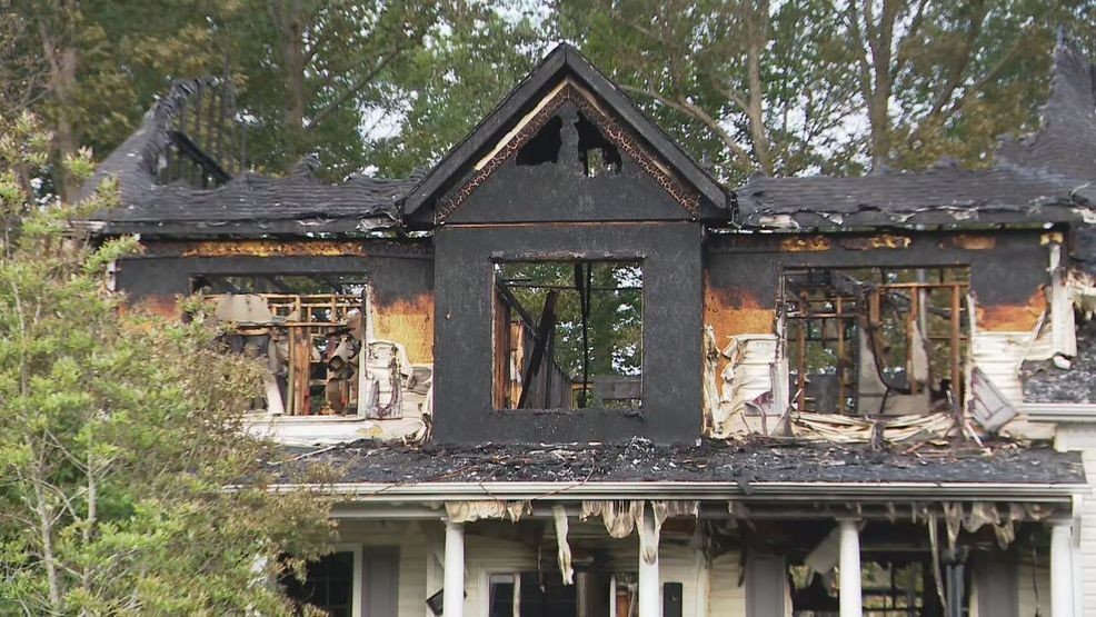 {p}A July 6, 2026, photo of a fatal house fire in St. Mary’s County, Maryland, along Thornbury Drive. (Raul Candia/7News){/p}