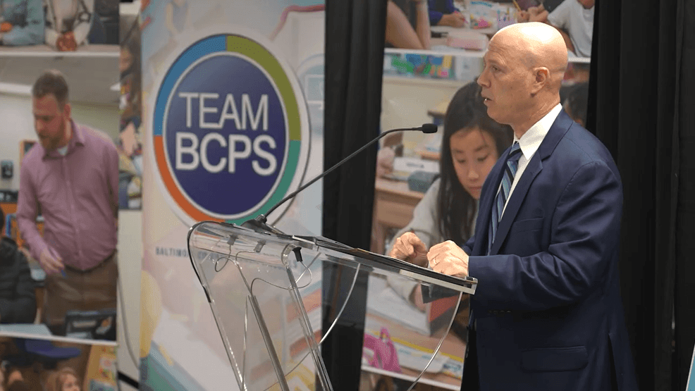 {em}Baltimore County Public Schools new superintendent, Dr. William Heiser (WBFF){/em}