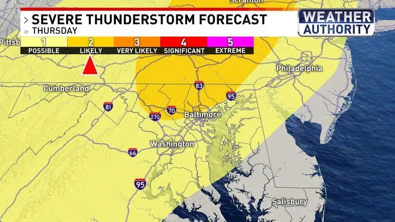 Severe storm outlook