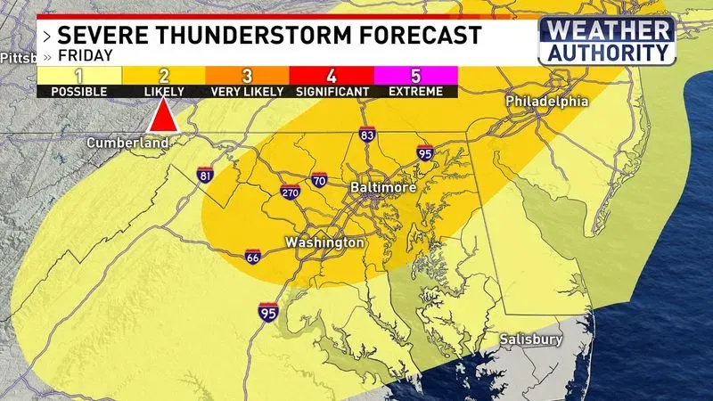 Severe storm forecast
