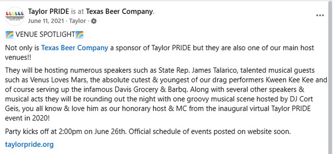 James Talarico Event Alongside 11-year-old Drag Queen image