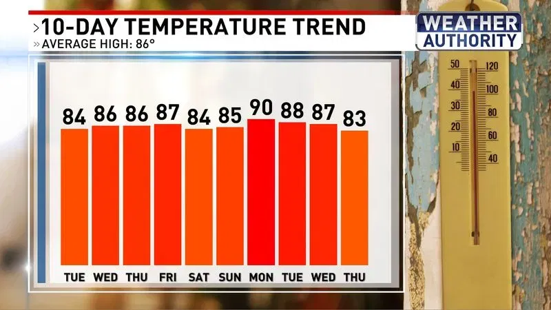 Temperature trend