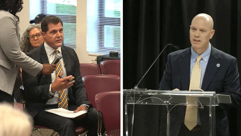{em}Project Baltimore’s Chris Papst asked BCPS Superintendent Dr. Bill Heiser about school safety at press event (WBFF){/em}