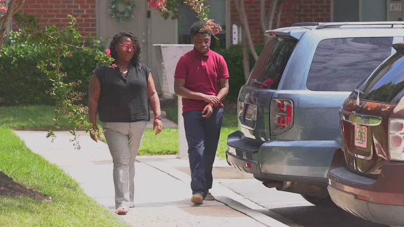 {em}Tiara Early and her son Ryan Bell (WBFF){/em}