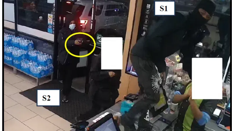 Surveillance photos released from a 2024 crime spree in Maryland and DC. (US Attorney's Office)