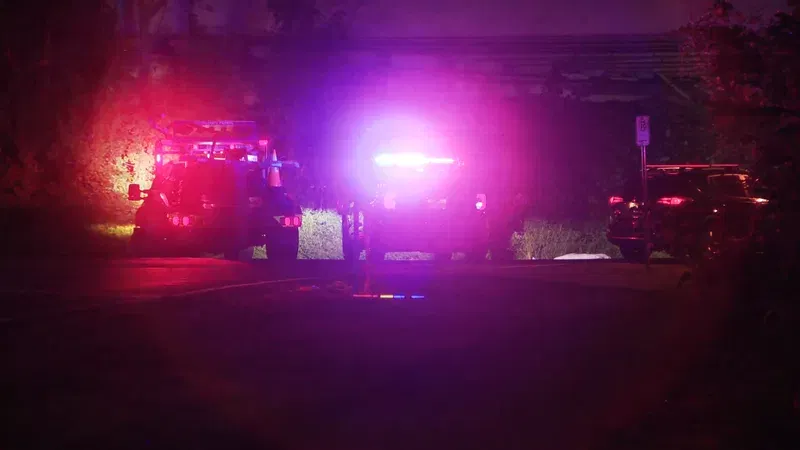 Photo of road closures along on I-495 in Montgomery County on Sunday, Sept. 13, 2026. (7News)