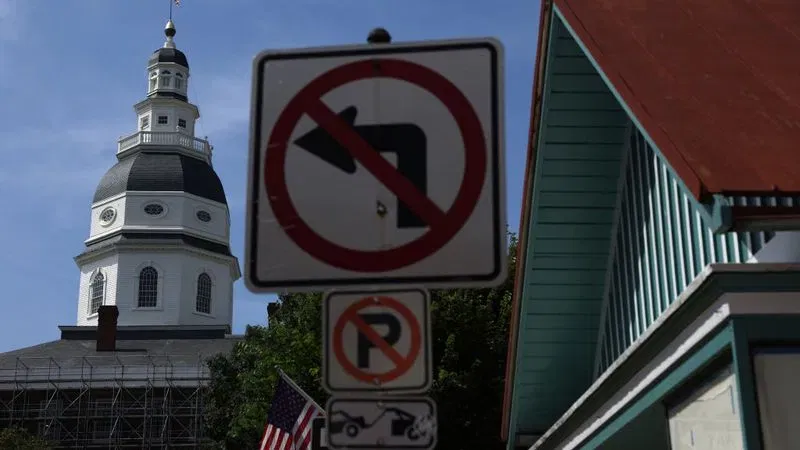 ANNAPOLIS, MARYLAND - AUGUST 21: The Maryland State House is seen on August 21, 2023 in Annapolis, Maryland. The Maryland State House is the oldest U.S. State Capitol that is still in continuous legislative use in present days since 1772.  (Photo by Alex Wong/Getty Images)