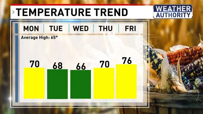 Temperature trend
