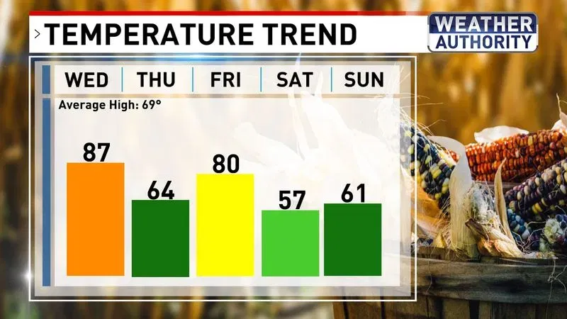 Temperature trend