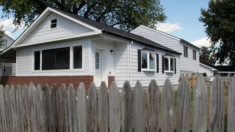 The property owner of a newly renovated home in Middle River, Md., recently listed at more than $438,000, told Spotlight on Maryland he had to pay several thousand dollars in a so-called "cash for keys" deal to remove what Baltimore County police records alleged was a repeat squatter. (Steve Pierce/Spotlight on Maryland)
