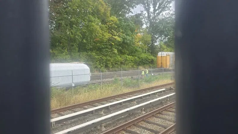 CSX train car derails near Montgomery College campus in Rockville