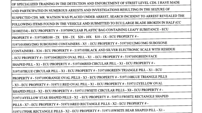 Ben Watson Charging Documents.png