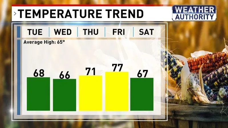 Temperature trend
